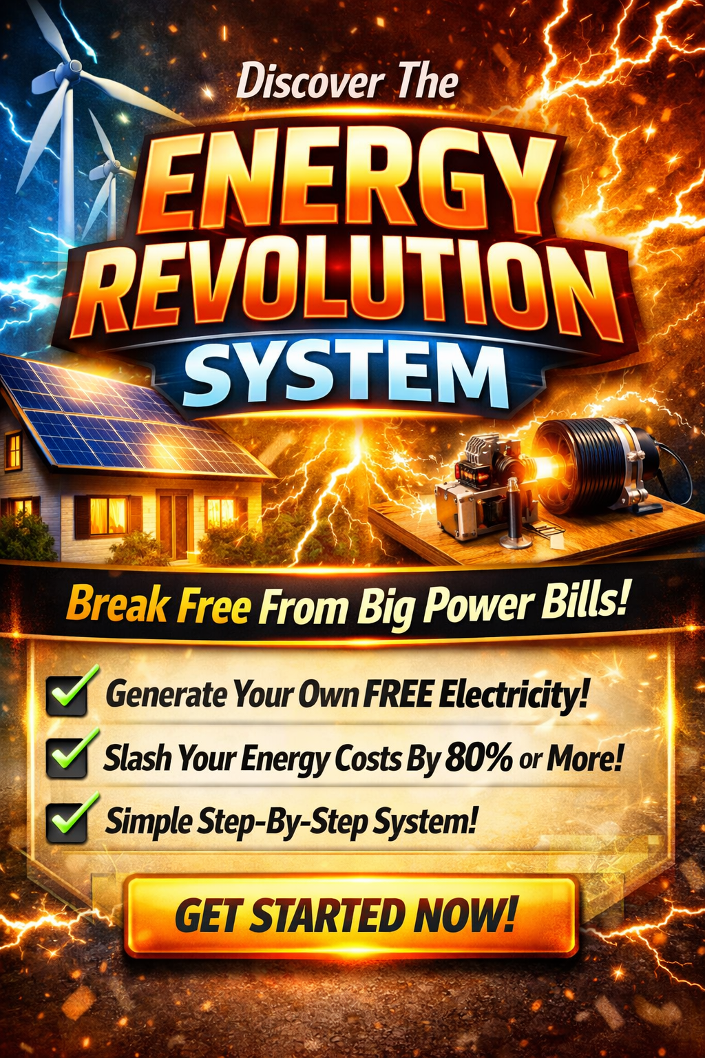 What is the Energy Revolution System — DIY home generator blueprint